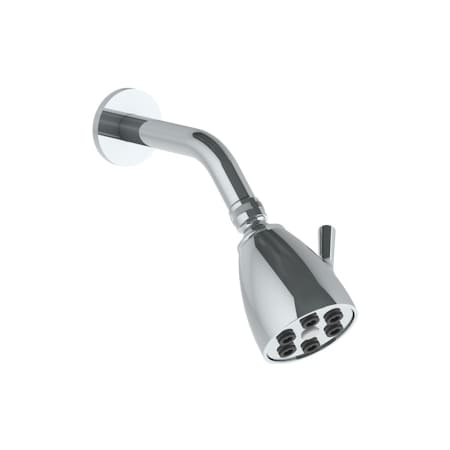 Watermark Sutton 111 Wall Mounted Showerhead, 2-3/4" with 6" Arm and Flange Polished Chrome