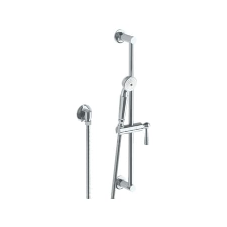 Watermark Haley 34 Positioning Bar Shower Kit with Hand Shower and 69" Hose Polished Chrome