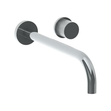 Watermark Titanium22 Wall Mounted 2 Hole Lavatory Set with 11-7/8" Spout Satin Nickel