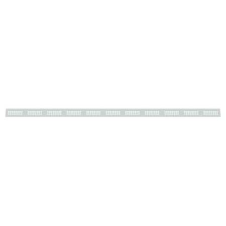 Watermark 30 1/8" Trim Kit with Height Adjustable Grate Polished Chrome