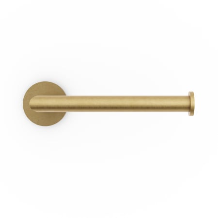 Watermark Wall Mounted Toilet Paper Holder from the Titanium Collection Aged Brass