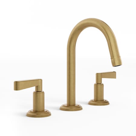 Watermark Anika 30 1.2 GPM Widespread Bathroom Faucet with Pop-Up Drain Assembly Aged Brass (Living)