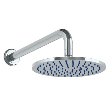 Watermark 1.75 GPM Wall Mounted Showerhead with 8" Diameter, 14" Arm, and Flange Aged Brass (Living)