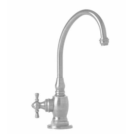 Waterstone Hampton 1.1 GPM Hot Water Dispenser Faucet with Cross Handle Polished Nickel