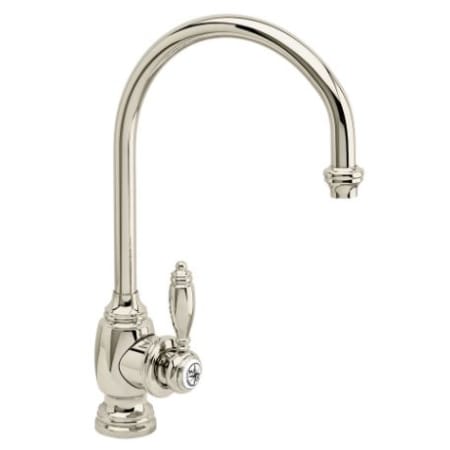 Waterstone Hampton Kitchen Faucet with Side Spray Polished Nickel