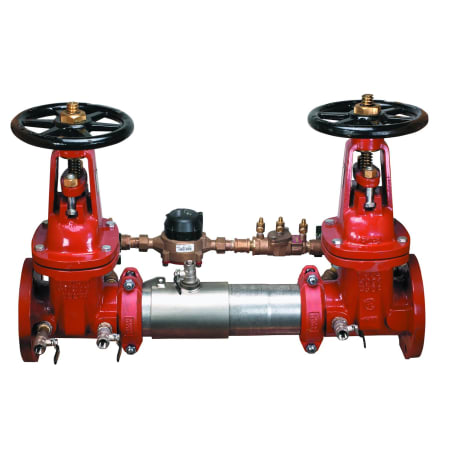 Watts 6" Stainless Steel Double Check Detector Assembly with OSY Shutoff Valves and Gallons per Minute Meter N/A