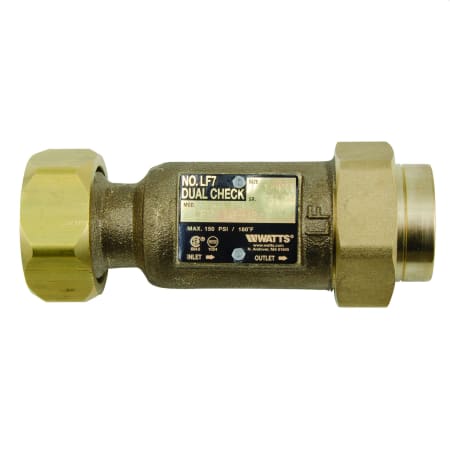 Watts 1" Dual Check Valve for Residential Fire Sprinkler System N/A