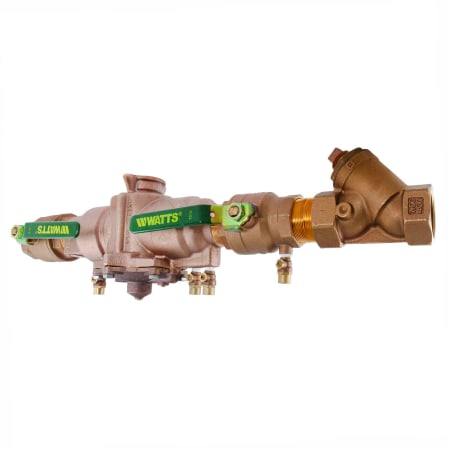Watts 1 1/2" Lead Free Reduced Pressure Zone Assembly with Quarter Turn Shutoff Valves and Bronze Strainer N/A