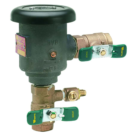 Watts 3/4" Lead Free Spill-Resistant Anti-Siphon Vacuum Breaker with Quarter Turn Shutoff and Polymer Coating N/A
