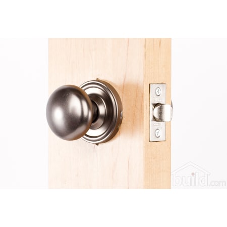 Impresa Series 640I Keyed Entry Knob Set Inside Angle View