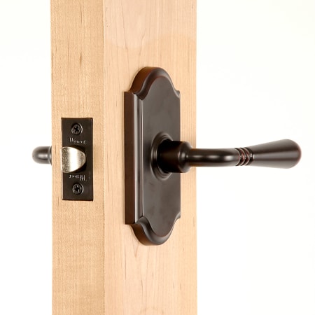 Legacy Series 1700Y Passage Lever Set Outside Angle View