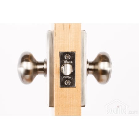 Impresa Series 3740I Keyed Entry Knob Set Door Edge View