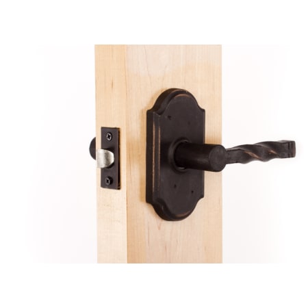 Monoghan Series 7100N Passage Lever Set Outside Angle View