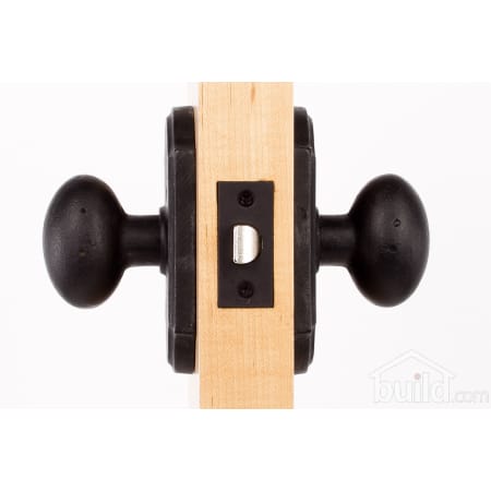 Durham Series 7110M Privacy Knob Set Door Edge View