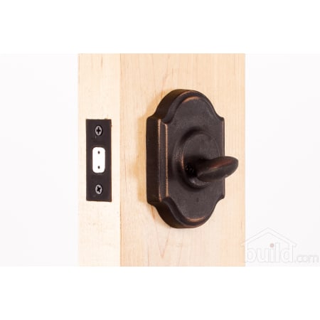 Premiere Series 7571 Keyed Entry Deadbolt Inside Angle View