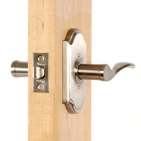 Bordeau Series 1700U-LH Passage Lever Set Outside Angle View