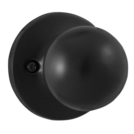 Weslock Hudson Non-Turning One-Sided Dummy Door Knob with Round Rose Matte Black