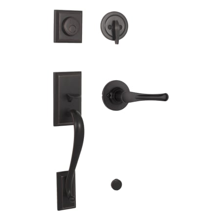 Weslock Mercy Sectional Dummy Handleset with Interior Somerset Lever Oil Rubbed Bronze