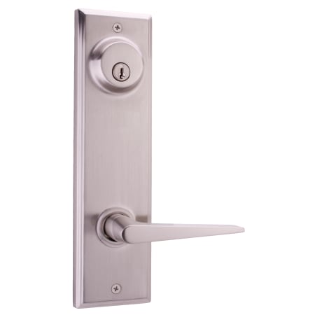 Weslock Double Cylinder Interior Pack Featuring an Urbana Lever from the Elegance Collection Satin Nickel