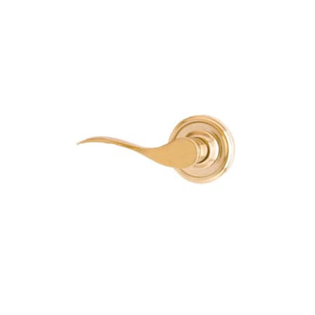 Weslock Right Handed Dummy Interior Pack Featuring a Bordeau Lever from the Traditionale Collection Polished Brass