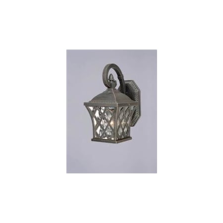 Westinghouse 1 Light Outdoor Wall Sconce from the Exterior Collection Rust on Cast Aluminum