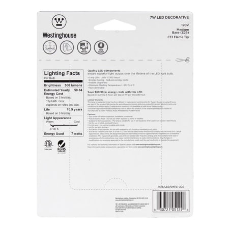 Westinghouse-0512500-pack