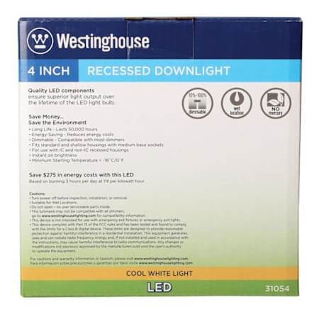 Westinghouse-3105400-Package Image