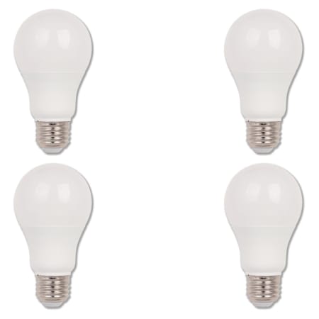 Westinghouse Pack of (4) 9.5 Watt A19 Medium (E26) LED Bulbs Soft White