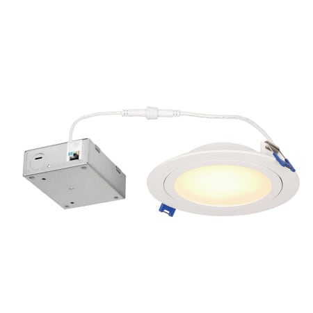 Westinghouse LED Canless Recessed Fixture with 5" Baffle Trims - Airtight White