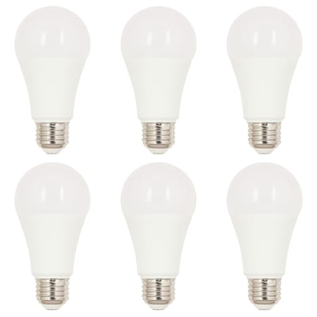 Westinghouse Pack of (6) 15 Watt A19 Medium (E26) LED Bulbs- 1600 Lumens, 4000K, and 80CRI Soft White