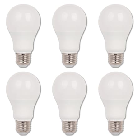Westinghouse Pack of (6) 6 Watt A19 Medium (E26) LED Bulbs Soft White / 3000K