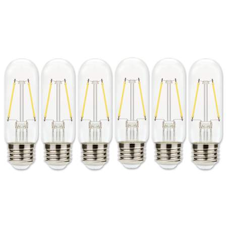 Westinghouse Pack of (6) 3.5 Watt Dimmable Medium (E26) LED Bulbs - 350 Lumens, 2700K, and 80CRI Clear