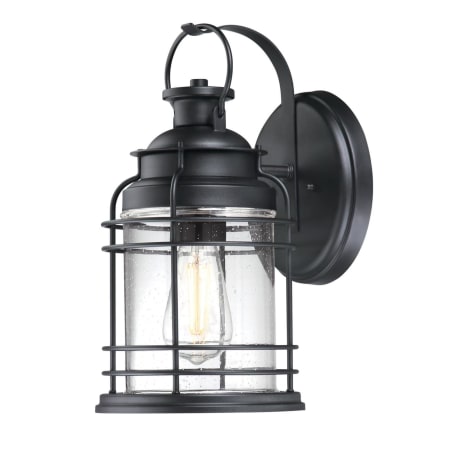 Westinghouse Kellen 8" Tall Outdoor Wall Sconce Textured Black