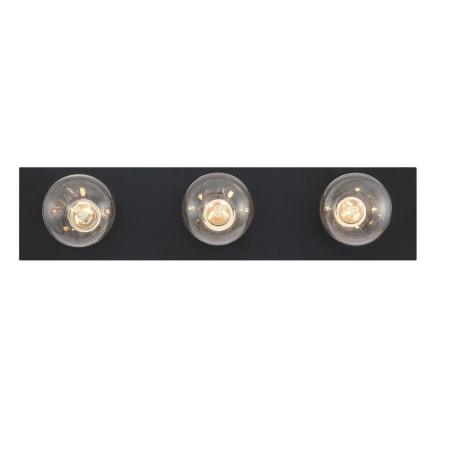 Westinghouse 3 Light Vanity Light Matte Black