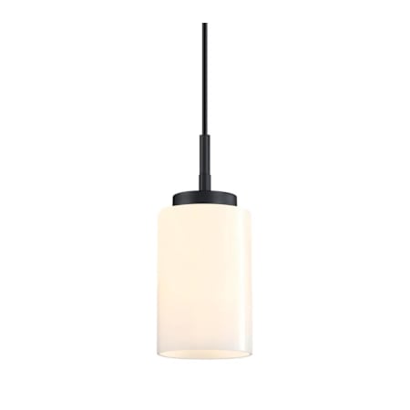 Westinghouse Shamus 5" Wide Mini Pendant Black