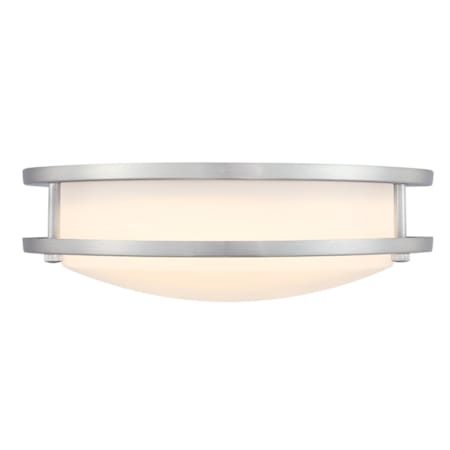 Westinghouse Lauderdale 11" Wide LED Flush Mount Bowl Ceiling Fixture Brushed Nickel