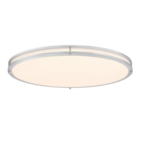 Westinghouse Lauderdale 33" Wide LED Flush Mount Bowl Ceiling Fixture Brushed Nickel
