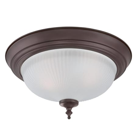 Westinghouse 2 Light 13" Wide Flush Mount Bowl Ceiling Fixture Oil Rubbed Bronze