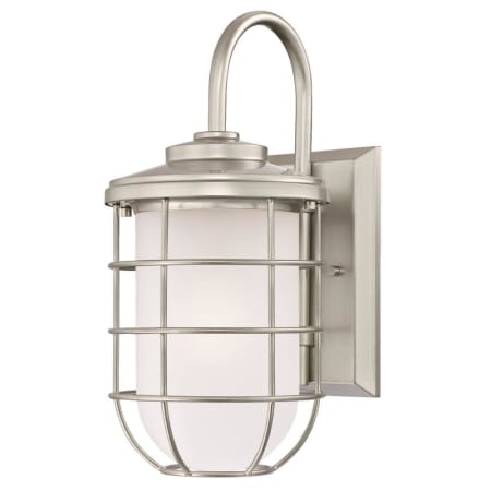 Westinghouse Ferry 17" Tall LED Outdoor Wall Sconce Brushed Nickel