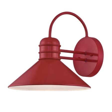 Westinghouse Watts Creek 11" Tall LED Outdoor Wall Sconce Classic Red