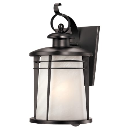 Westinghouse 16.25" Tall 1 Light Outdoor Lantern Wall Sconce from the Senecaville Collection Weathered Patina