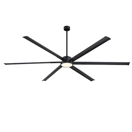 Westinghouse Widespan 96" 6 Blade Industrial Indoor / Outdoor LED Ceiling Fan with Remote Matte Black