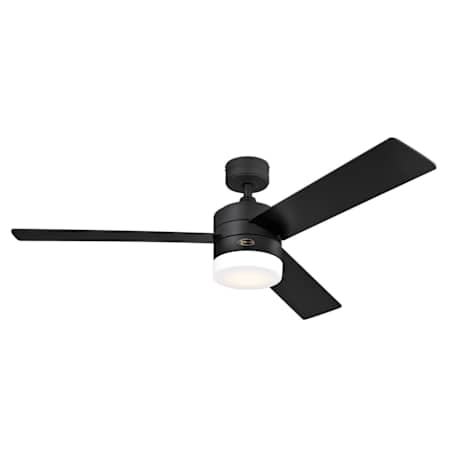 Westinghouse Alta Vista 52" 3 Blade Indoor Smart LED Ceiling Fan with Remote Control Matte Black