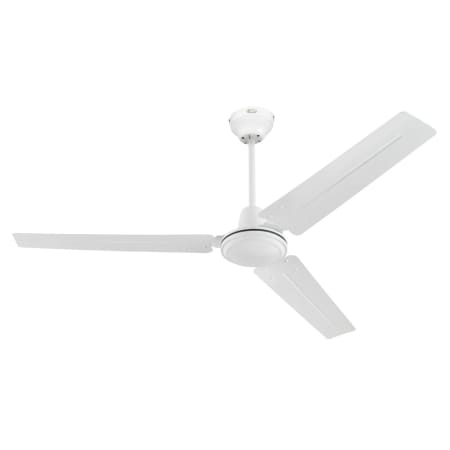 Westinghouse Industrial 56" 3 Blade Indoor Ceiling Fan with Wall Control White