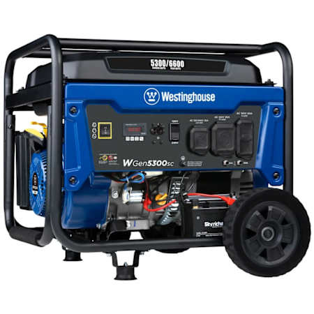 Westinghouse 5,300-Watt (120 / 240V) Electric Button / Recoil Start Gasoline Portable Generator with CO Sensor (CARB) N/A