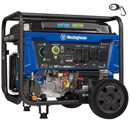 Westinghouse 9,500-Watt (120 / 240V) Electric Button / Recoil / Remote Start Multi-Fuel EFI Portable Generator with CO Sensor (CARB) N/A