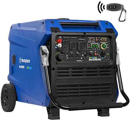 Westinghouse Power Equipment 9,000-Watt (120 / 240V) Electric Button / Recoil / Remote Start Multi-Fuel Inverter Generator with CO Sensor N/A