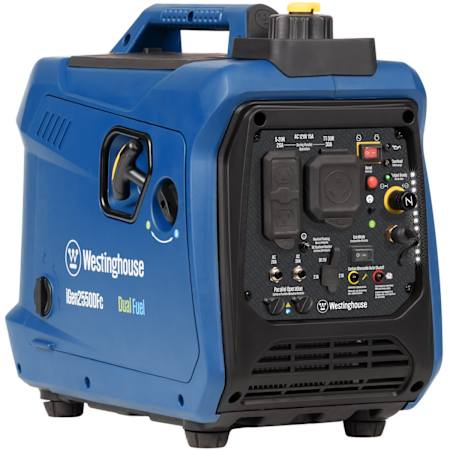 Westinghouse Power Equipment 1,900-Watt (120V) Recoil Start Multi-Fuel Inverter Generator with RV Outlet and CO Sensor (CARB) N/A