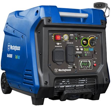 Westinghouse Power Equipment 3,900-Watt (120V) Electric Button / Recoil / Remote Start Multi-Fuel Portable Inverter Generator (CARB) N/A