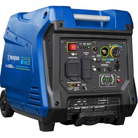 Westinghouse Power Equipment 3,900-Watt (120V) Recoil Start Multi-Fuel Portable Inverter Generator with CO Sensor N/A